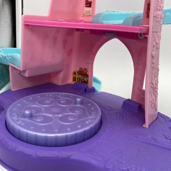 Fisher Price Little People Disney Princess Klip Klop Stable Castle Playset Works - Picture 9 of 14